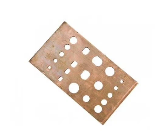 Copper busbar cutting machine 4