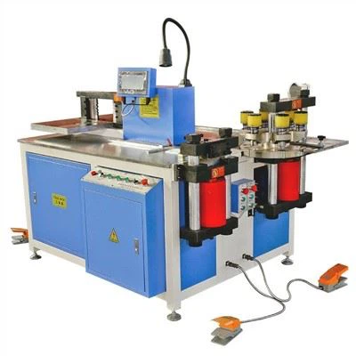 PLC ไฮดรอลิคบัสบาร์ทองแดงดัดตัดเจาะเครื่องประมวลผล