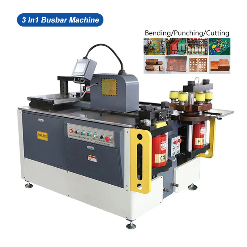Copper Busbar Cutting Punching Bending Machine