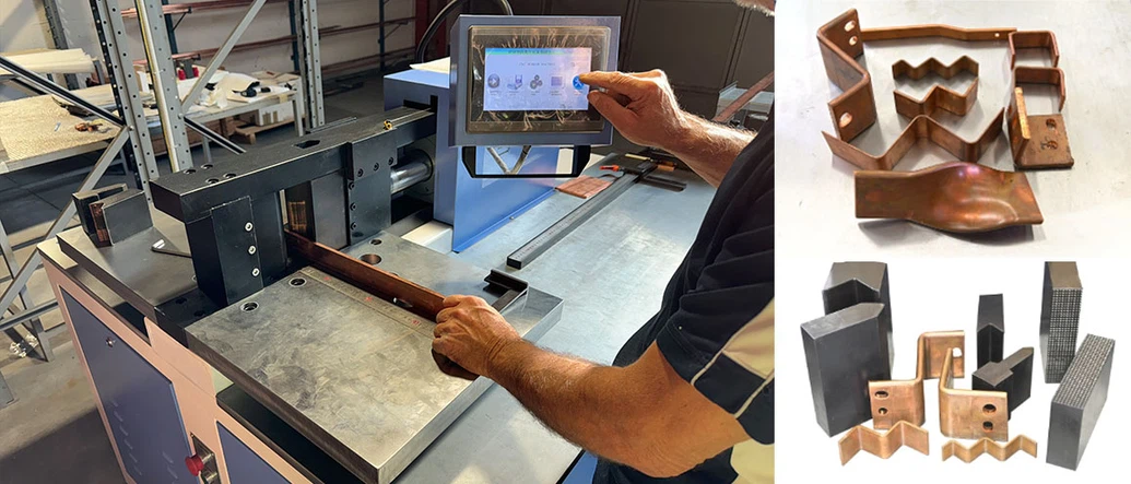 Copper-Busbar-Bending-Machine Copper-Busbar-Bending-Machine