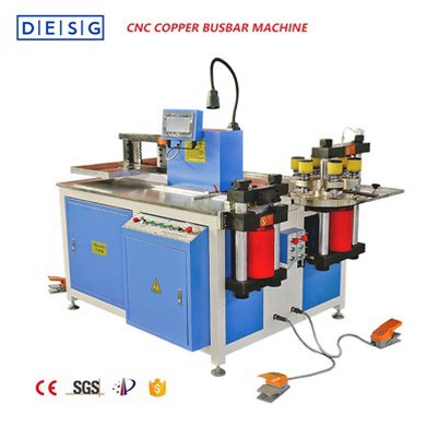 มัลติฟังก์ชั่น CNC ไฮดรอลิก 3 ใน 1 เครื่องประมวลผล Busbar